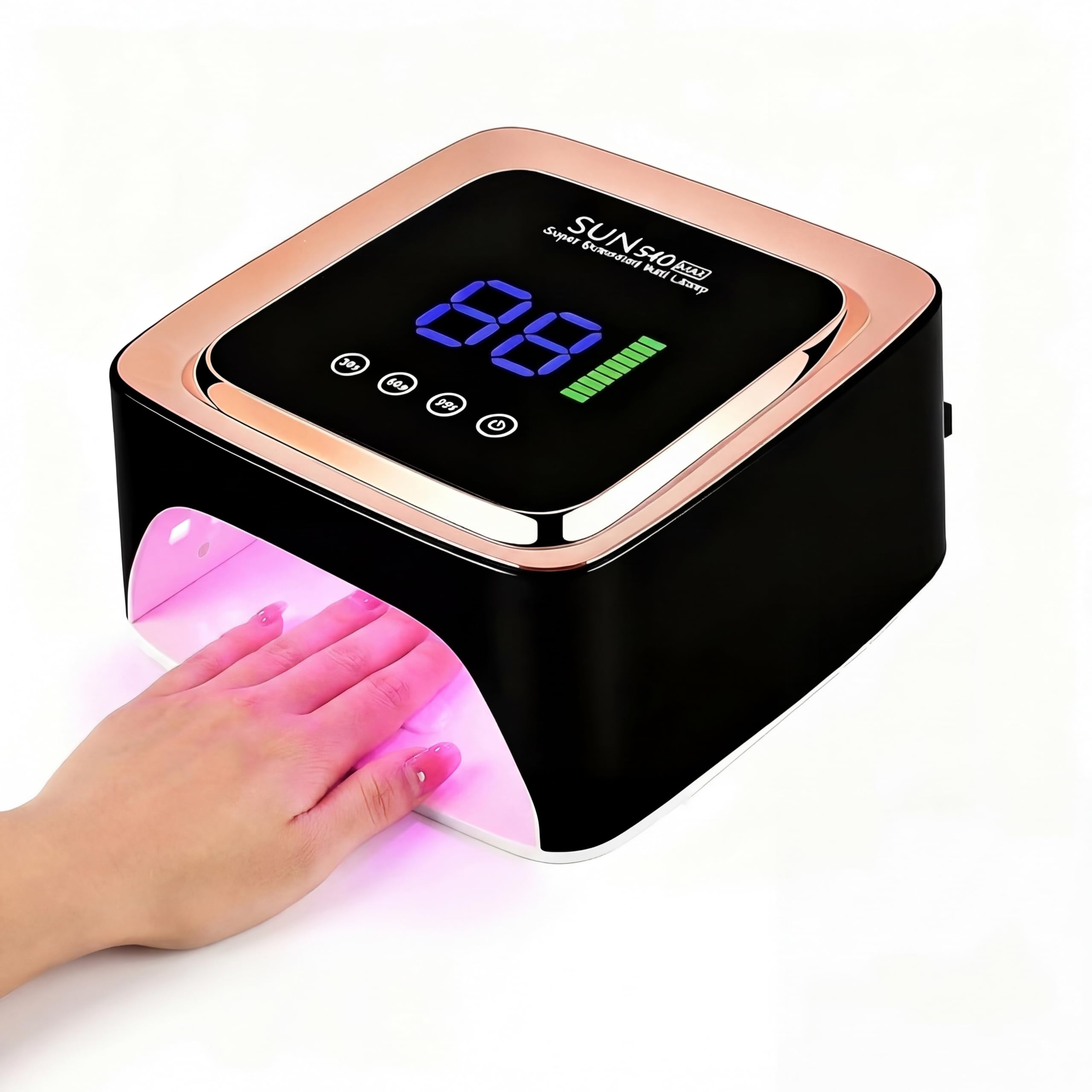 Amazon.co.jp: 【2026最新 充電式ジェルネイル ライト】NUYOLEITY 220W